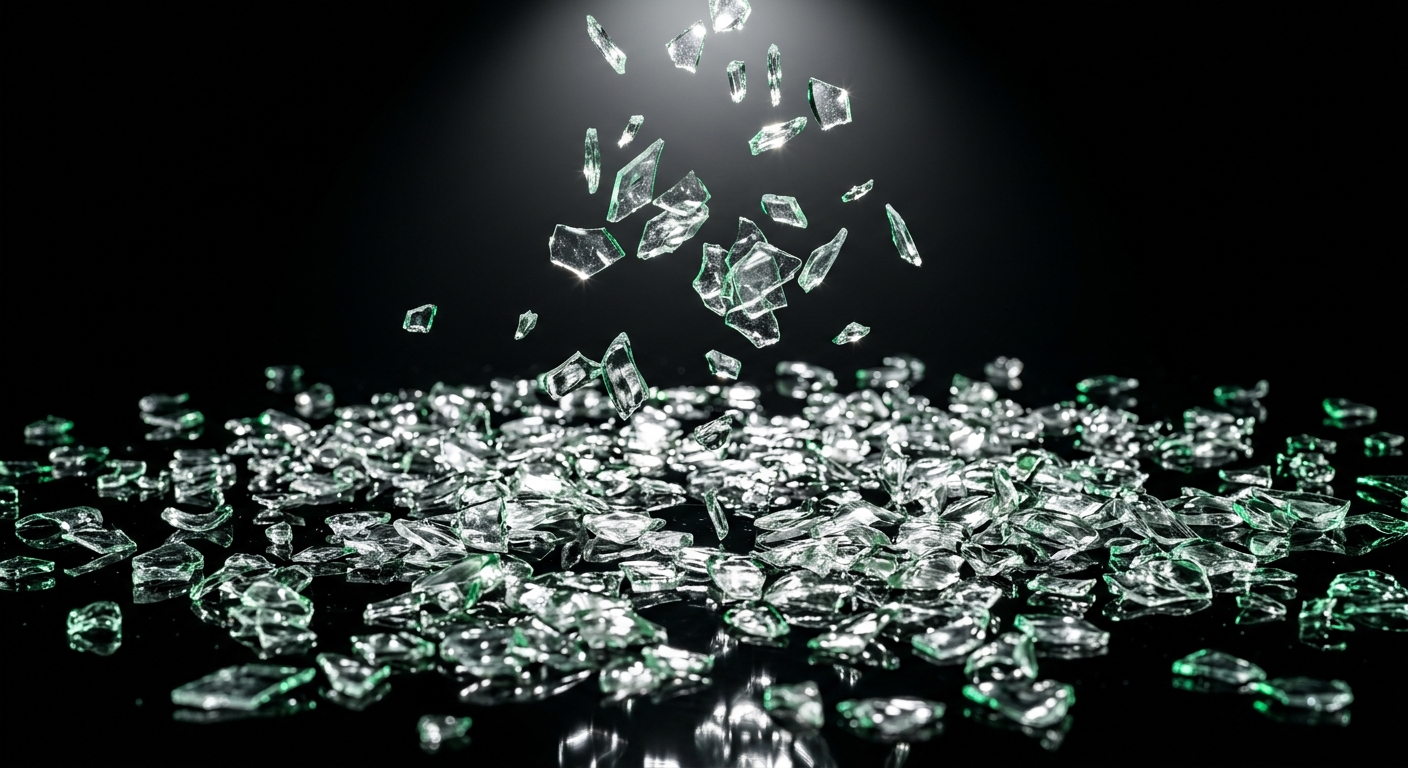 Clear Flakes Macro